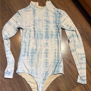 Acacia Swimwear Ehukai one piece in the print shibori
